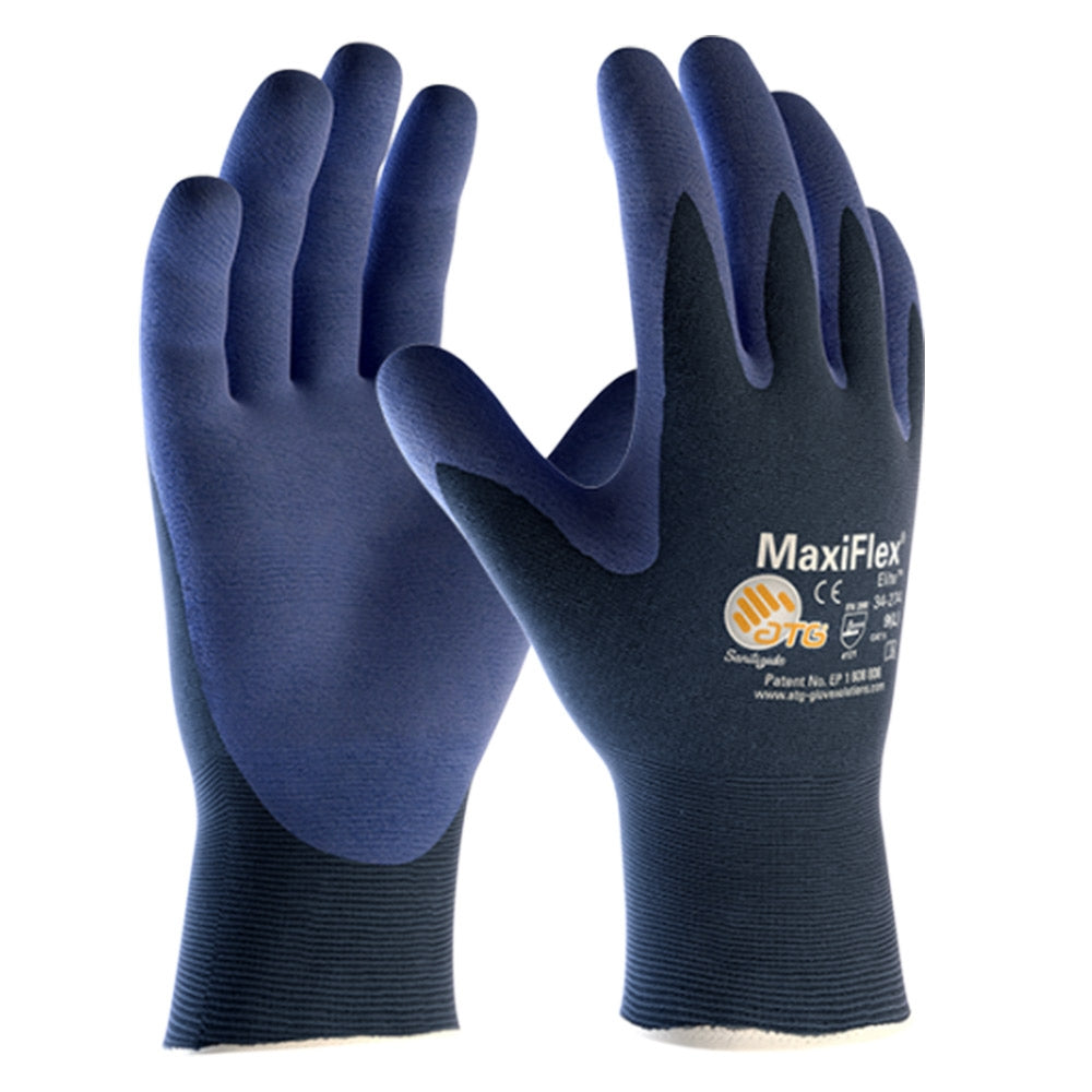 Guanti Atg Maxiflex Elite 34-274 per manipolazione di precisione in ambiente asciutto