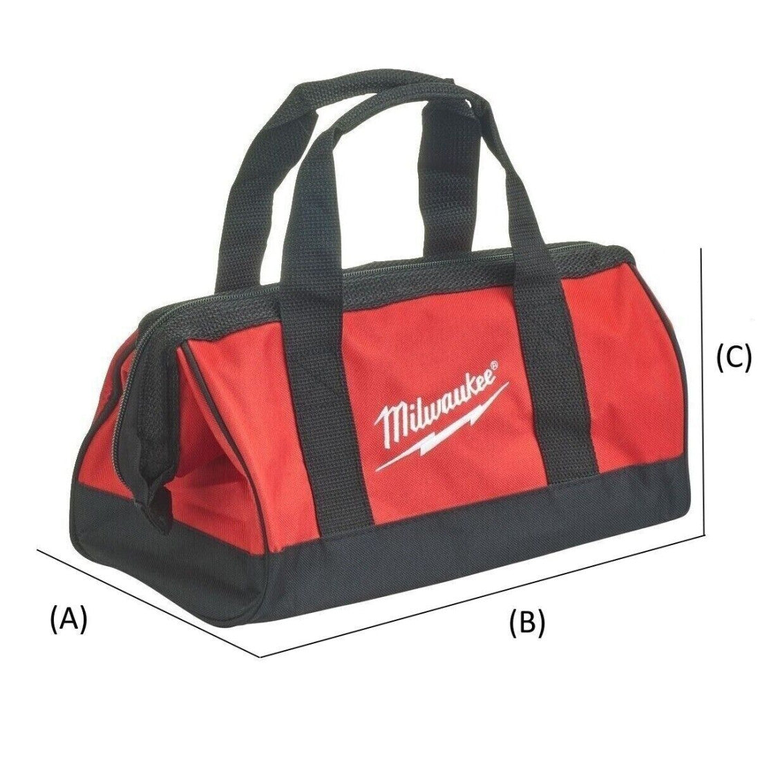 Milwaukee  BORSA PORTAUTENSILI CONTRACTOR BAGS - Misure L34 x A20 x P17 cm circa 