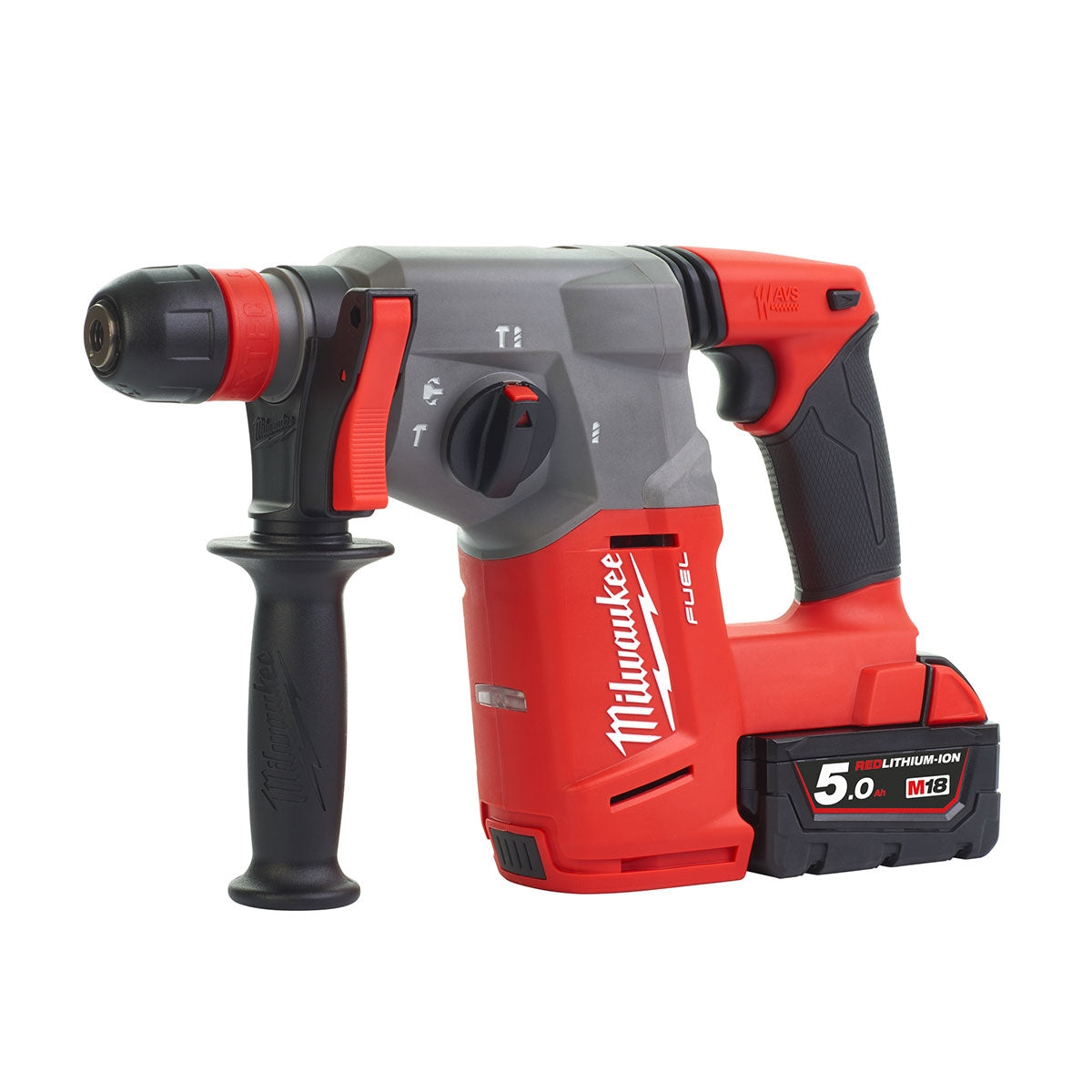 Kit Milwaukee M18FPP2E-953X 18V Tassellatore M18CHX + Smerigliatrice CAG115X - 2 Batterie da 5Ah + 1 da 9Ah