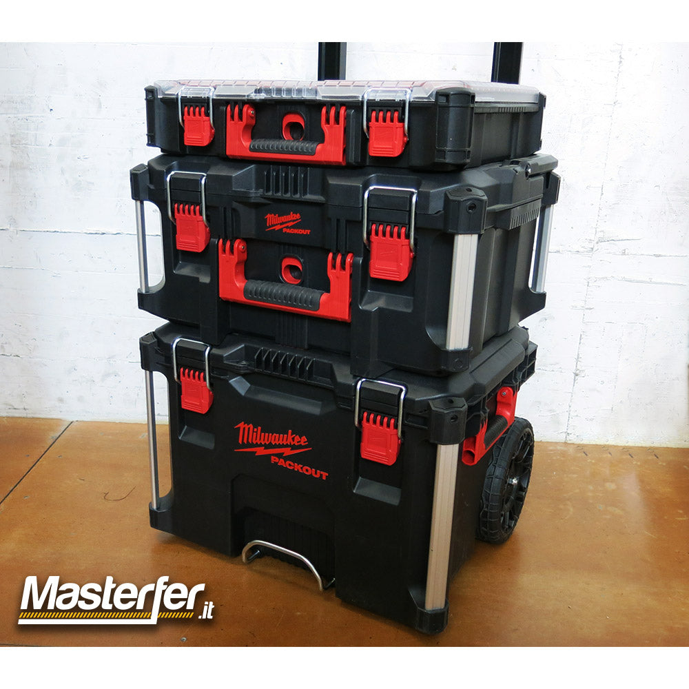 milwaukee trolley cassetta porta attrezzi con ruote