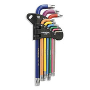 Mundial 0367 – Serie 9 chiavi maschio torx lunghe