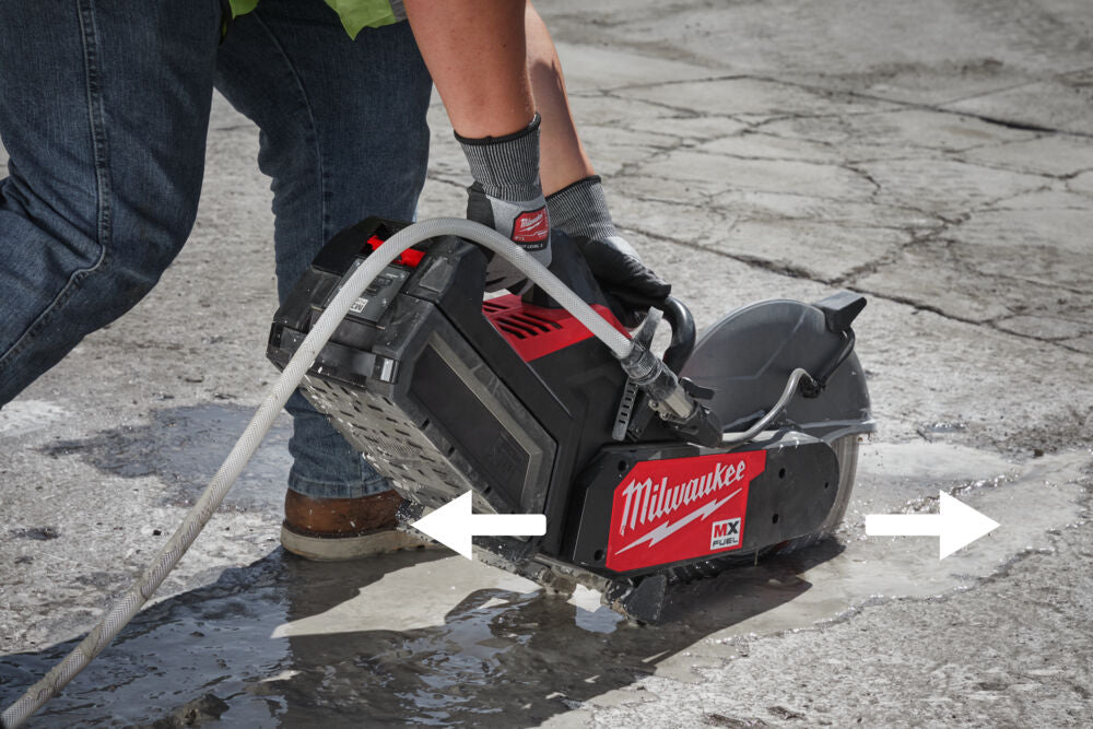 Milwaukee MXF COS350G2-802 - Troncatrice 350 mm a batteria MXF FUEL  2" generazione - 2 batterie 8Ah 