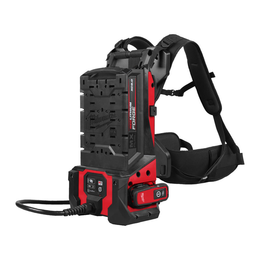 Milwaukee MXF CVHF-802 - Vibratore ad alta frequenza per calcestruzzo MX FUEL - 2 batterie 8AH