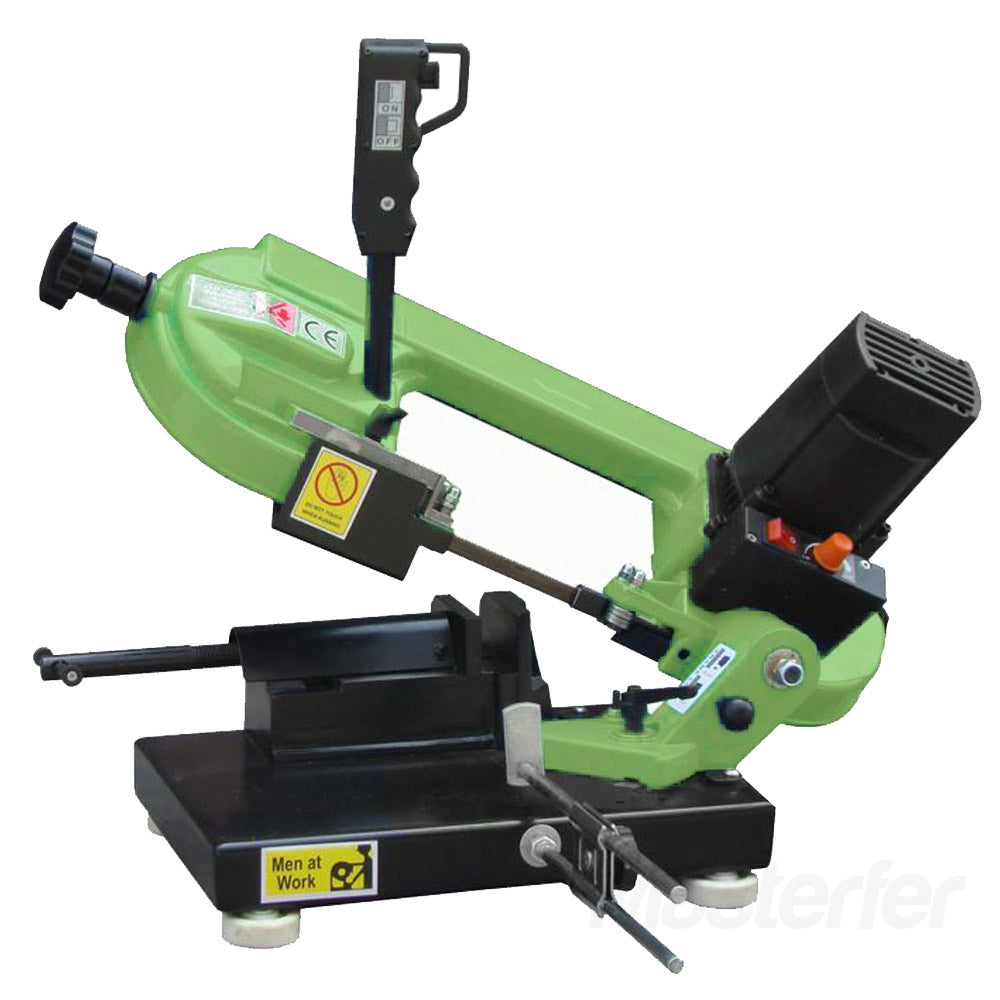 Nebes Tm85 - Segatrice a nastro per metallo con motore inverter 