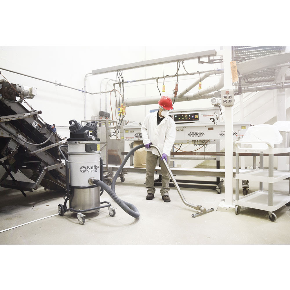 Nilfisk VHS110 Z22 EXA - Aspiratore industriale monofase antideflagrante per zona 22 ATEX
