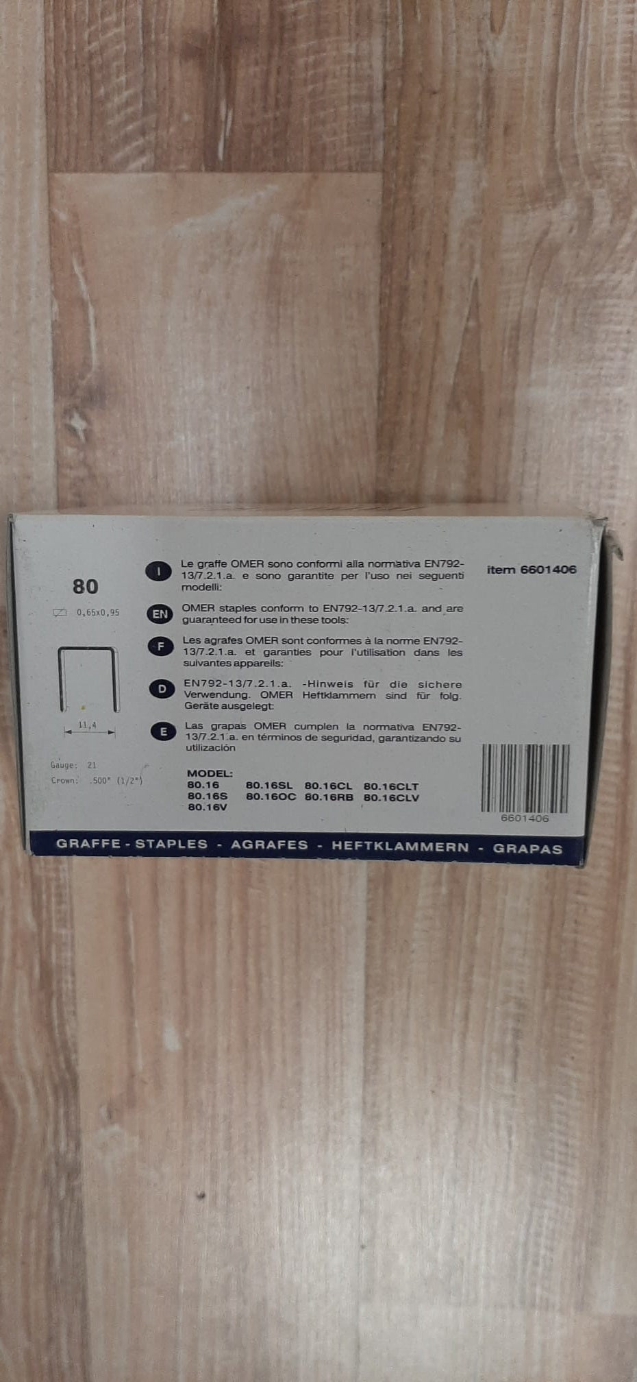 OMER GRAFFE INOX 6601406-C 8014C