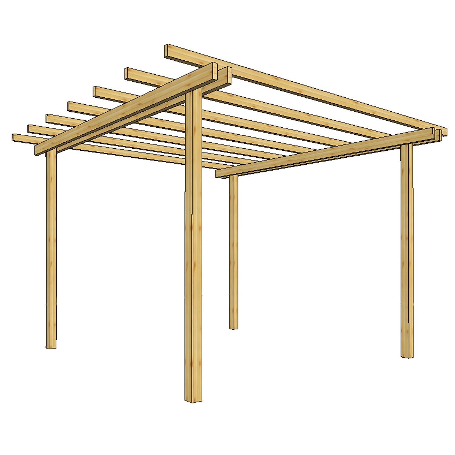 Pergola 240X240 - Losa Legnami (Default)