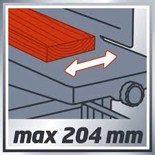 Pialla filo e spessore Einhell TC-SP 204 1500W art.4419955