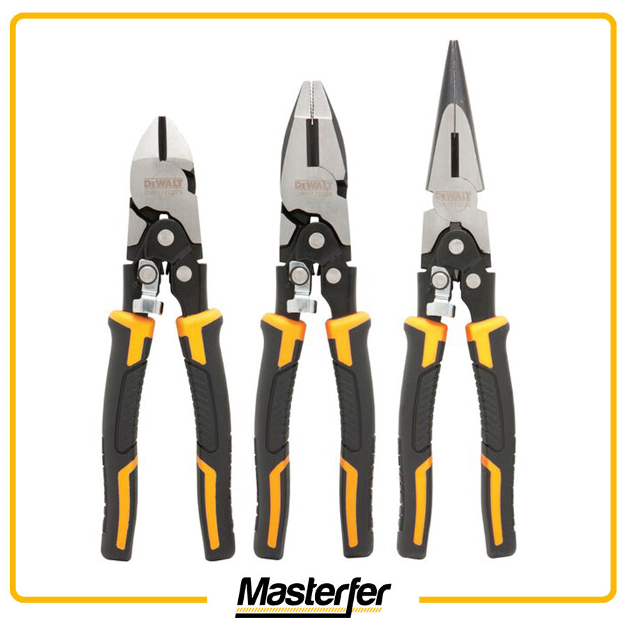 Dewalt DWHT0-70485 - Set 3 pinze compound action
