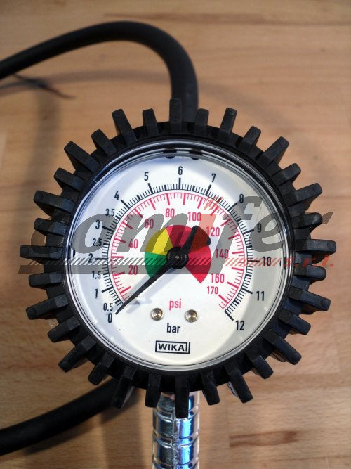 Pistola gonfiaggio semiprofessionale - MANOMETRO 80 mm