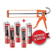Kit pistola silicone e cartuccia Torggler 310ML a scelta