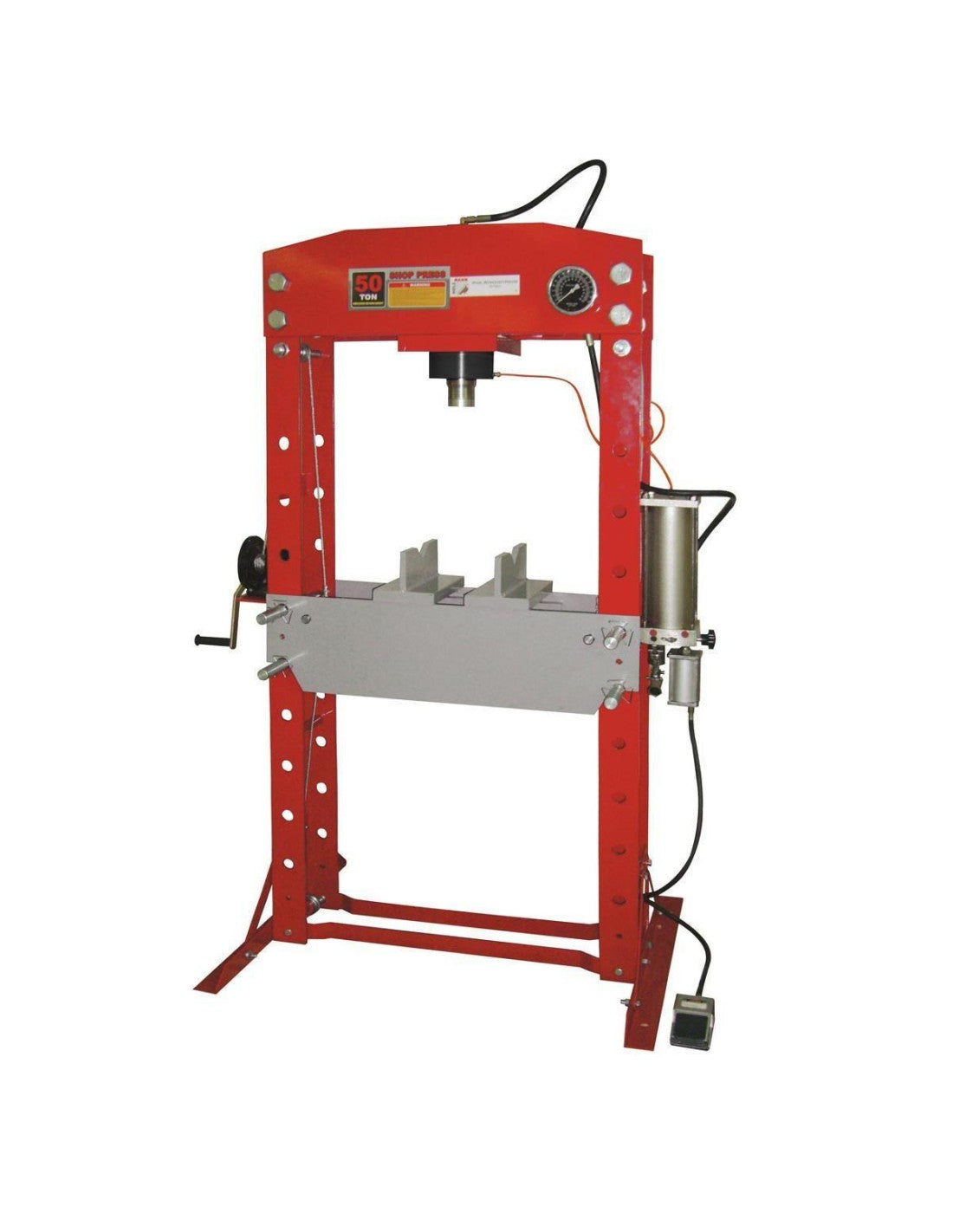 Holzmann WP50H - Pressa idraulica manuale e pneumatica -  50 ton
