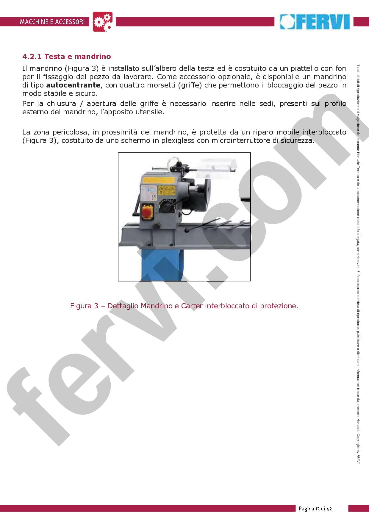 Fervi 0758 - Tornio da legno