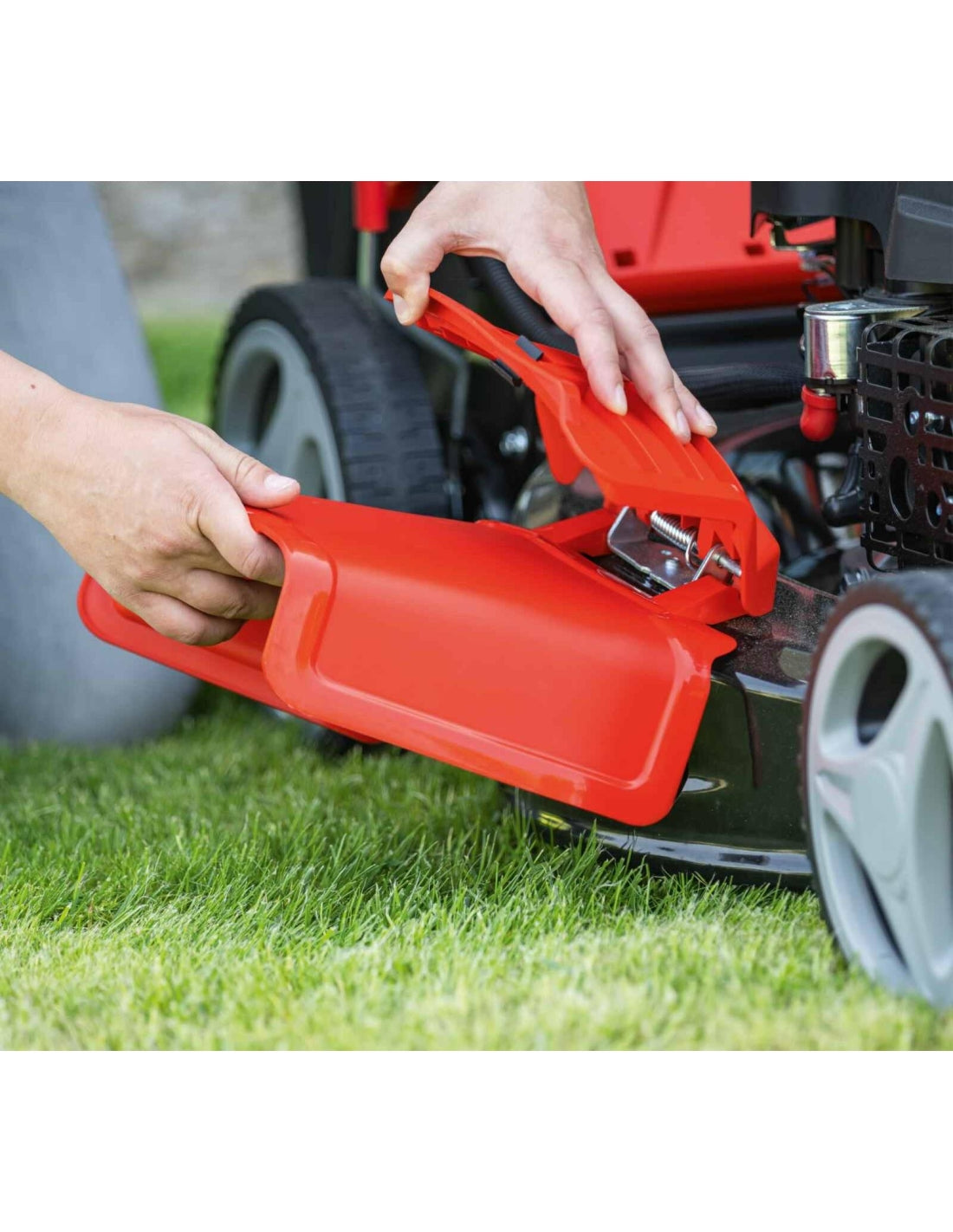 Scheppach MS225-53E - Rasaerba a scoppio semovente avviamento elettrico 225cc - taglio 53cm 