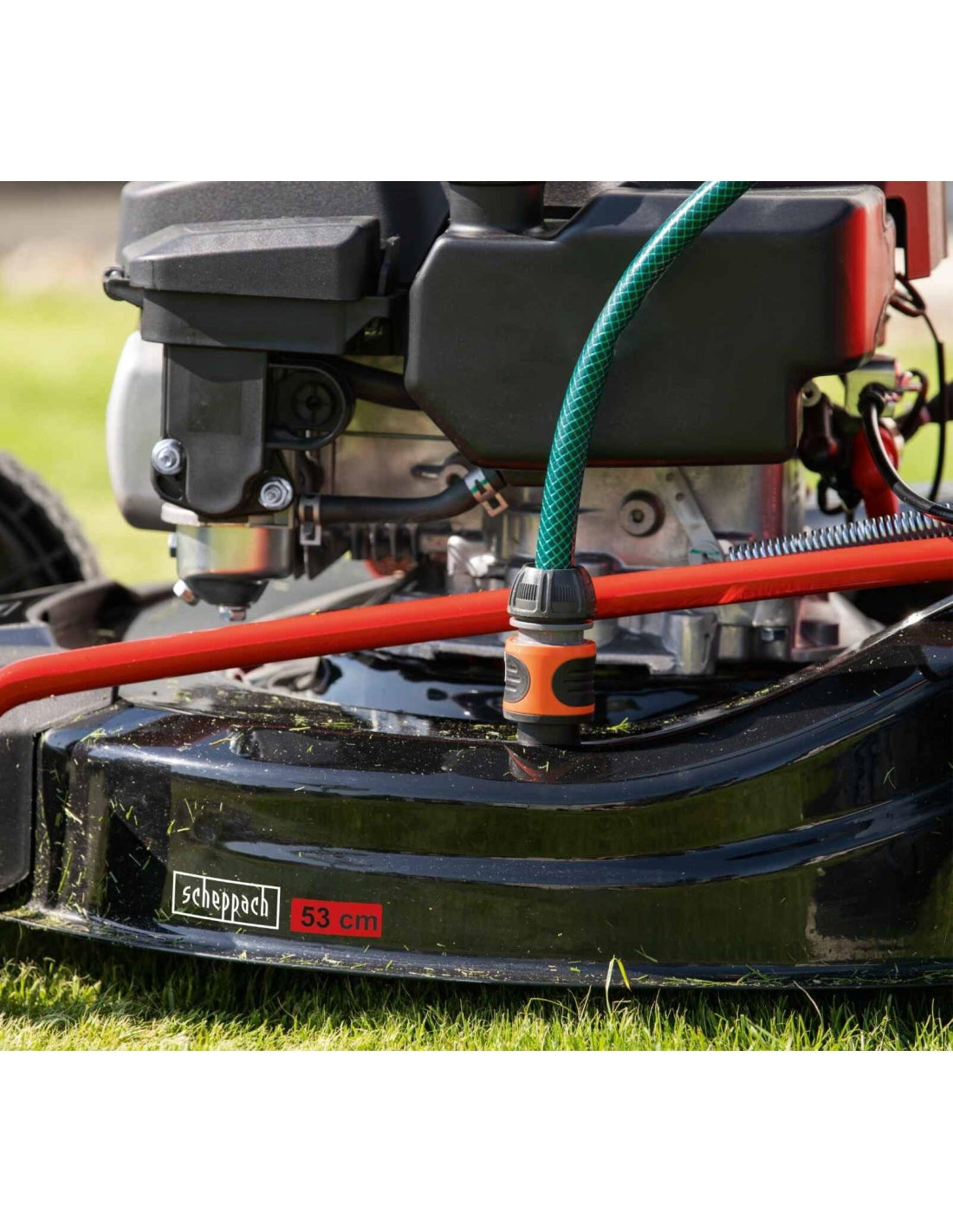 Scheppach MS225-56E - Rasaerba a scoppio semovente avviamento elettrico 225cc - taglio 56cm 