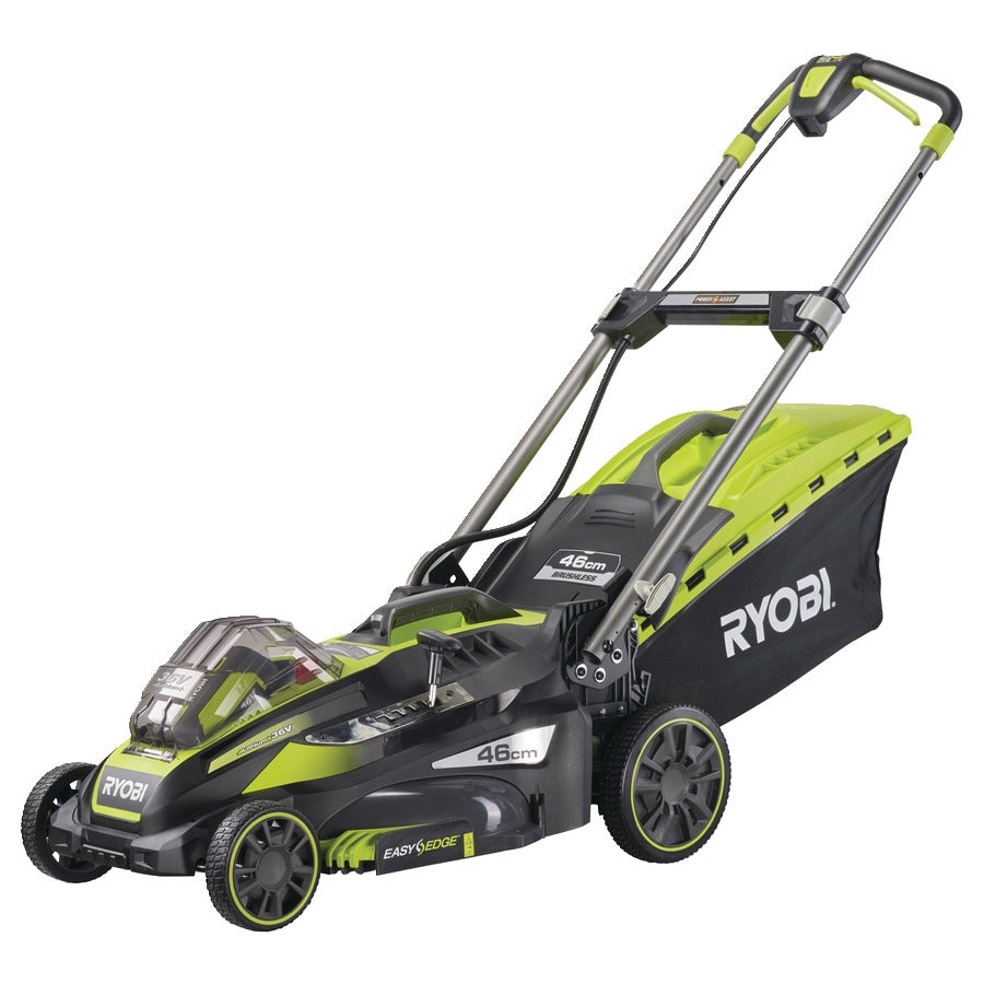 RYOBI RLM36X46H5P TOSAERBA A BATTERIA 36V SEMOVENTE BRUSHLESS 600MQ