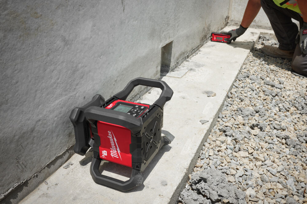 Milwaukee RD1200 - Ricevitore e telecomando per livella laser rotante - 1200 metri 