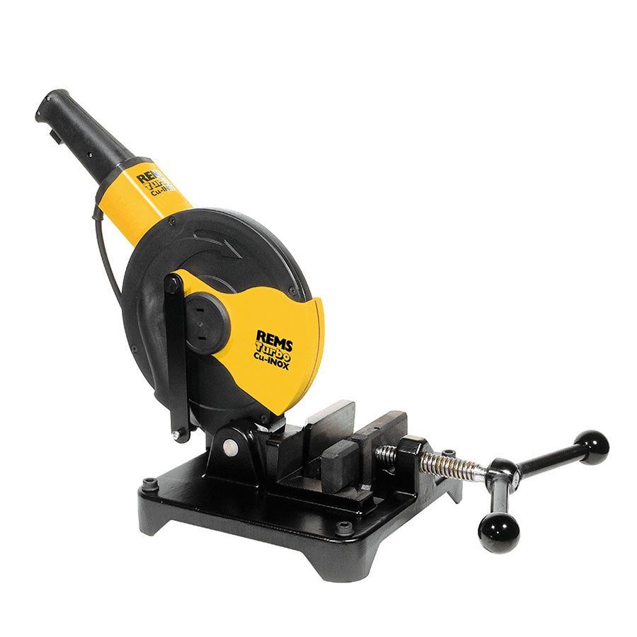 Rem Turbo Cu-INOX Basic - Sega circolare con morsa per tubi INOX, rame, acciaio