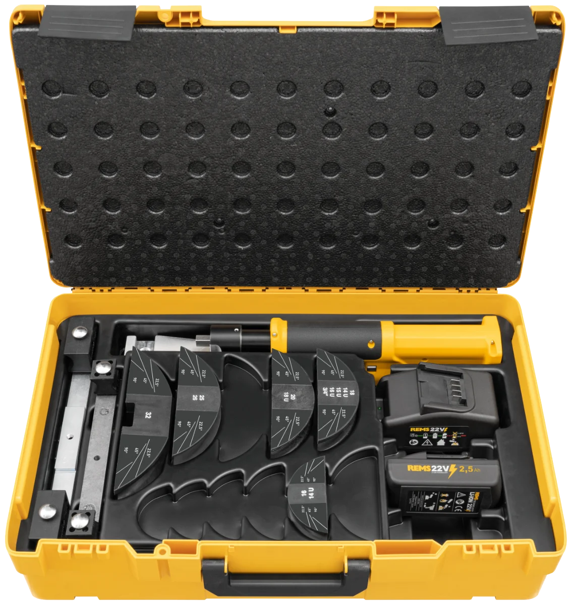 Rems Hydro-Swing 22V - Piegatubi portatile a batteria 22V