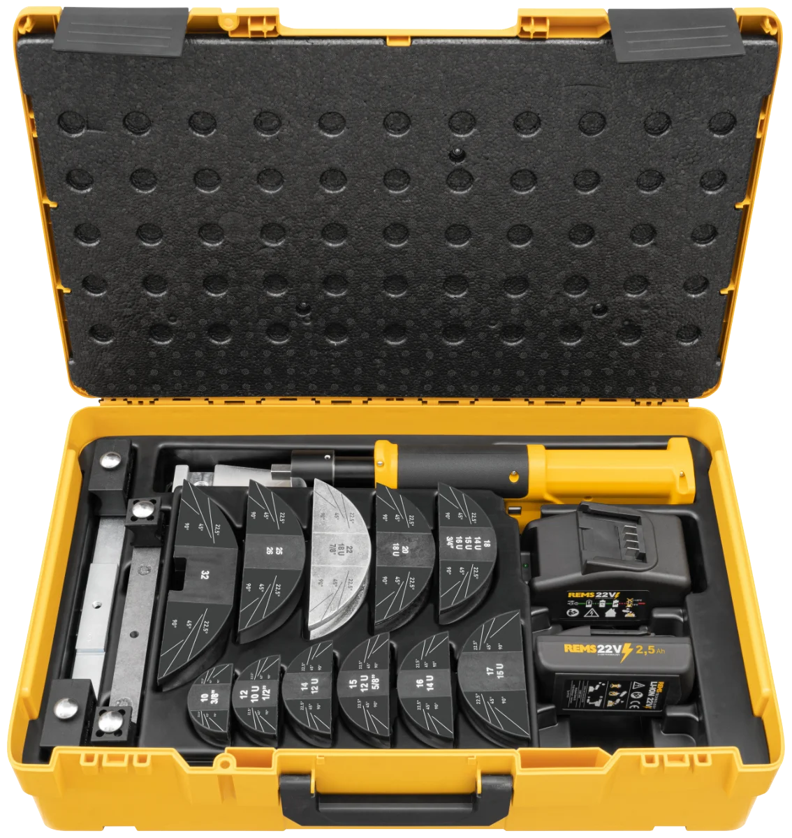 Rems Hydro-Swing 22V - Piegatubi portatile a batteria 22V
