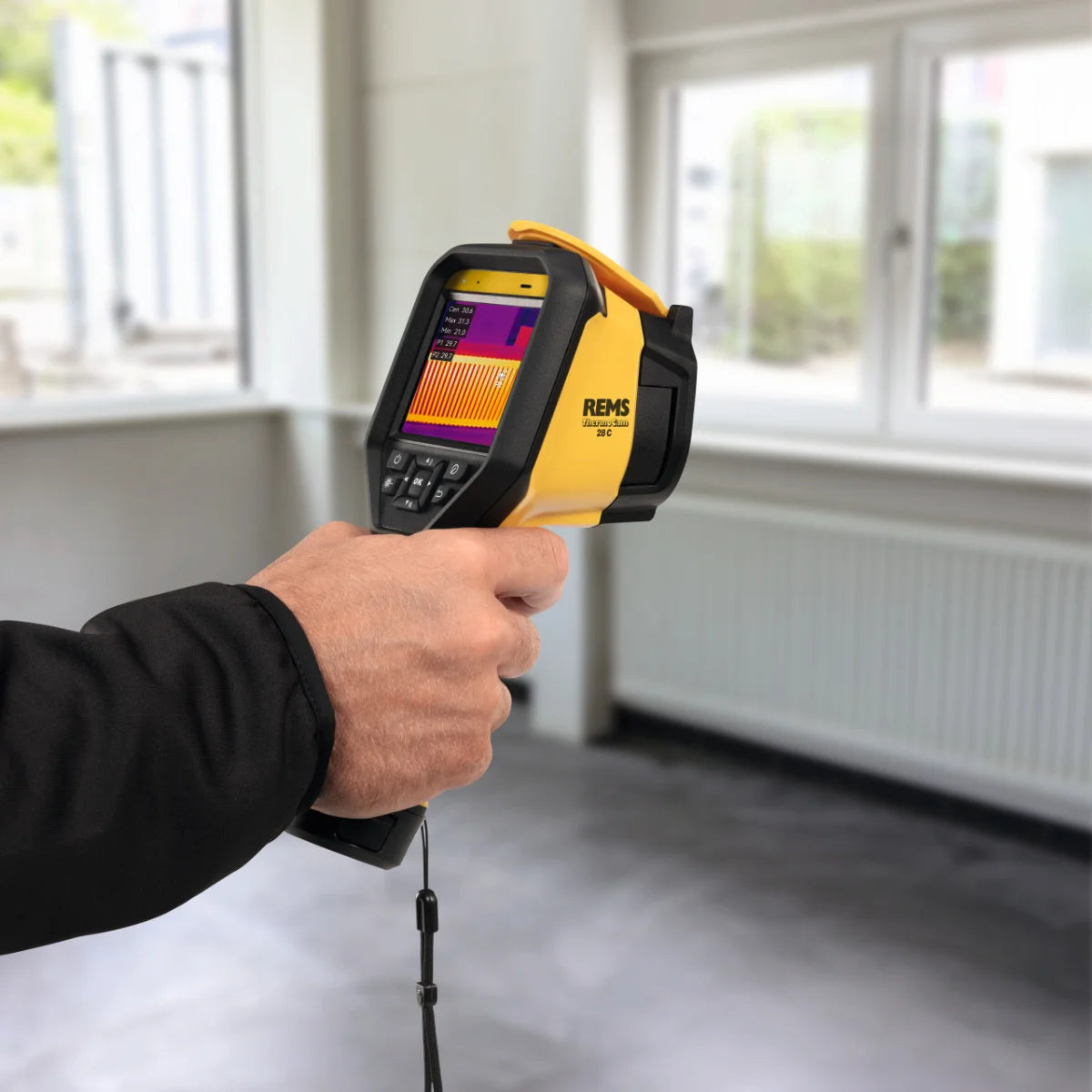 Rems ThermoCam Termocamera a infrarossi a batteria - temperatura da -20 a 550°C
