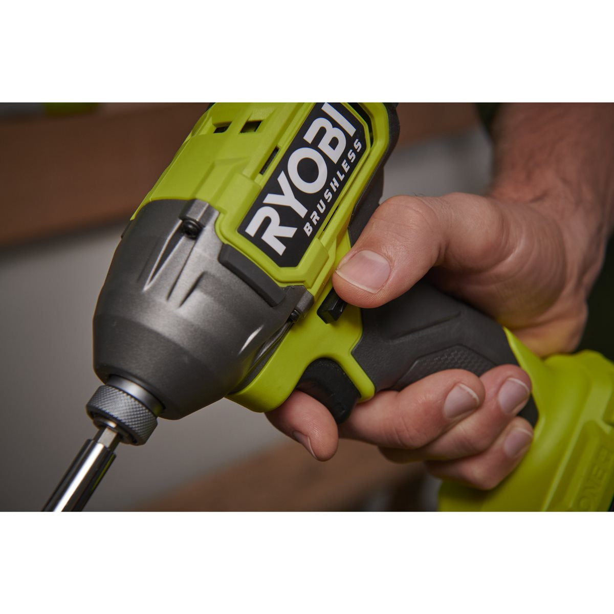 Ryobi RID18BL-0 - Avvitatore impulsi con attacco 1/4" 18V Brushless, solo corpo