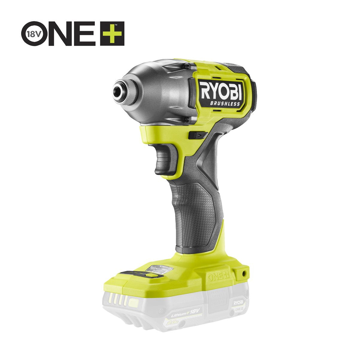 Ryobi RID18BL-0 - Avvitatore impulsi con attacco 1/4" 18V Brushless, solo corpo