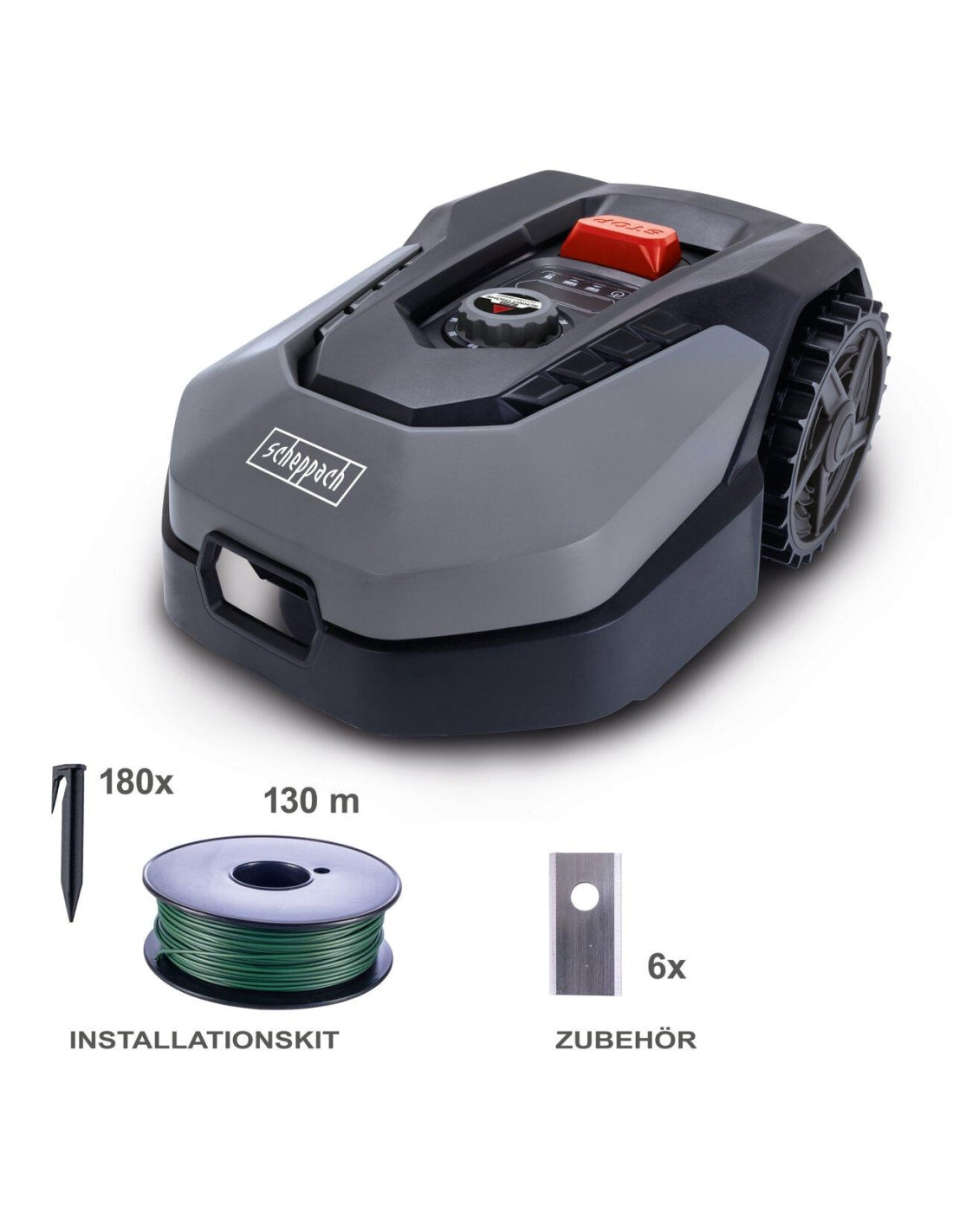 Scheppach Robocut xl600 - Robot rasaerba 20V con bluetooth e wifi integrato 