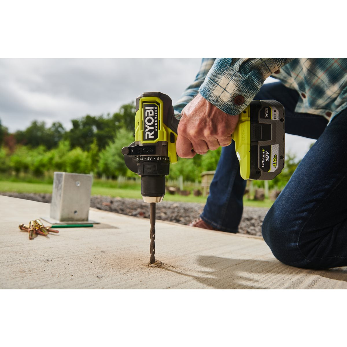 Ryobi RPD18BL2-0 - Trapano a Percussione 18V Brushless, solo corpo