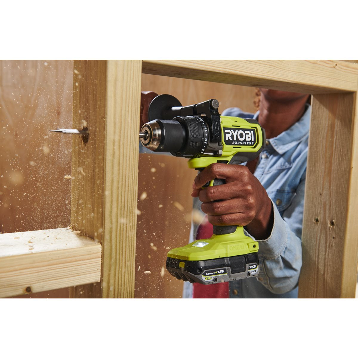 Ryobi RPD18BL2-0 - Trapano a Percussione 18V Brushless, solo corpo