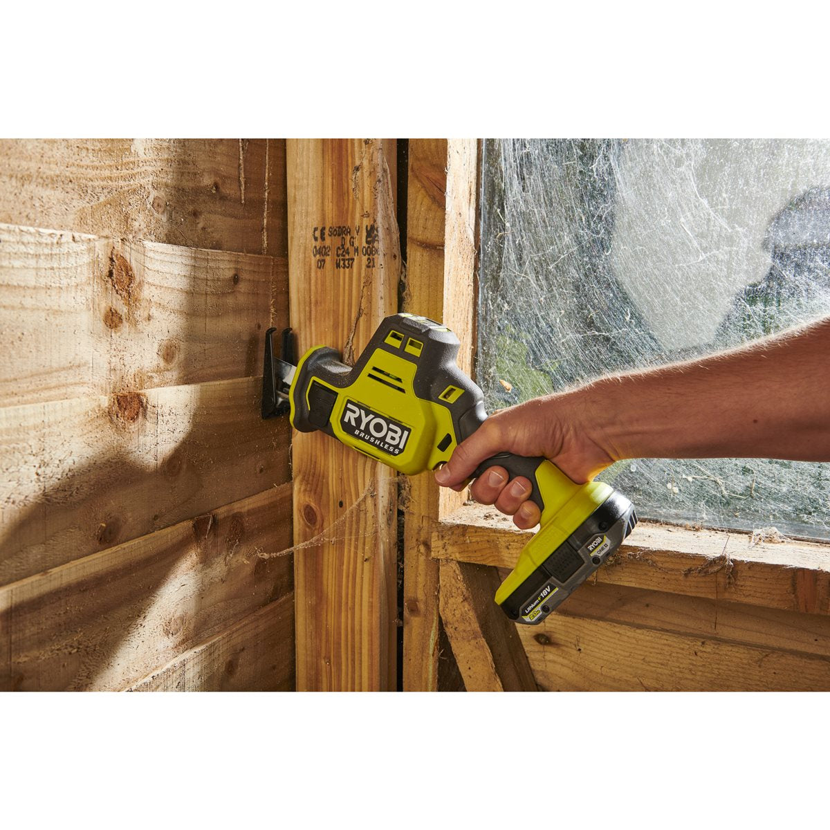 Ryobi RRS18CBL-0 - Sega a gattuccio compatta 18V Brushless, solo corpo