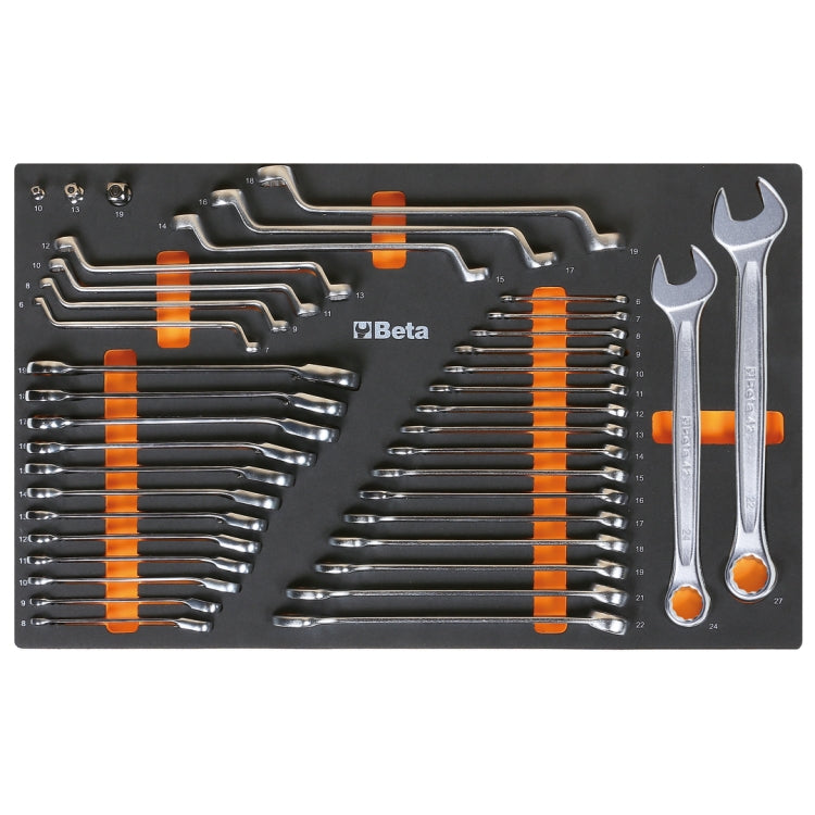 Beta RSC50 2.0 F/411UT - Arredamento per officina con piano in lamiera completo di 411 utensili