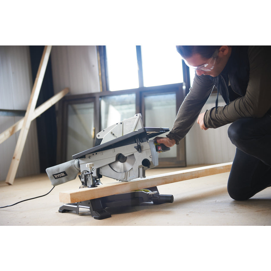Ryobi RTMS1800-G - Troncatrice legno combinata con pianetto - 1800W MM.254