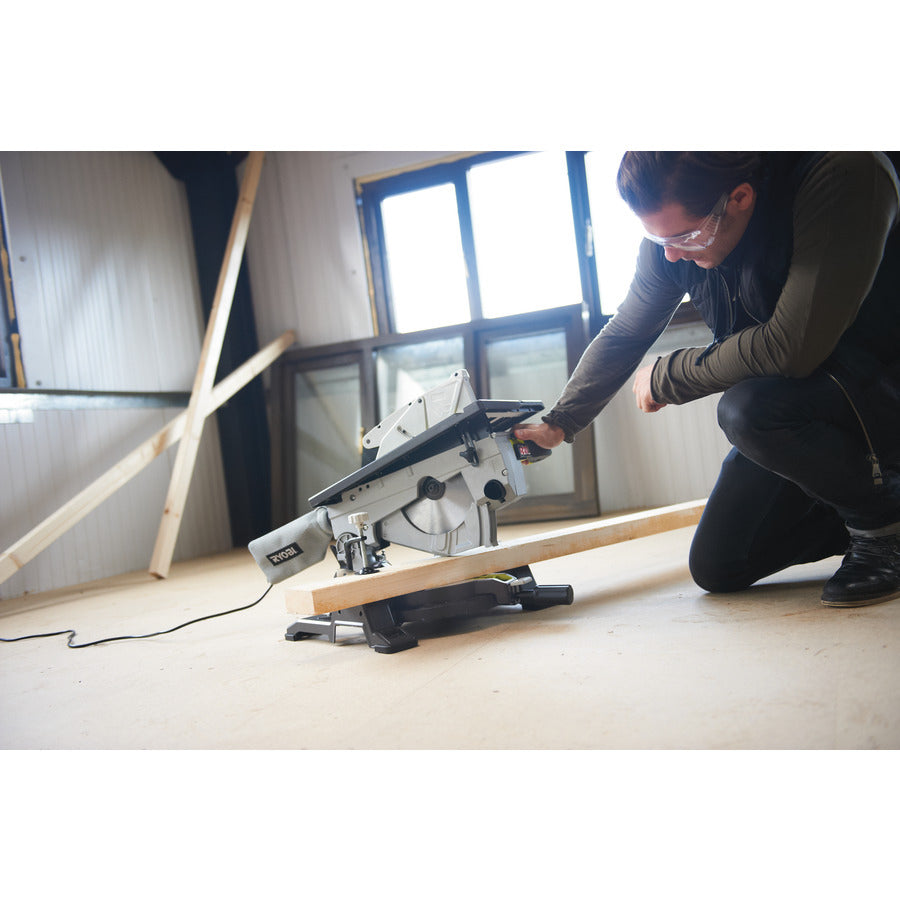 Ryobi RTMS1800-G - Troncatrice legno combinata con pianetto - 1800W MM.254