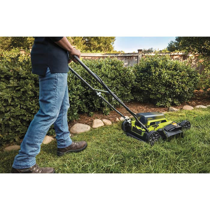 Ryobi RY36LMM46A-140 - Tosaerba rasaerba a batteria 36V solo mulching, taglio 46 cm - 1 x 4Ah