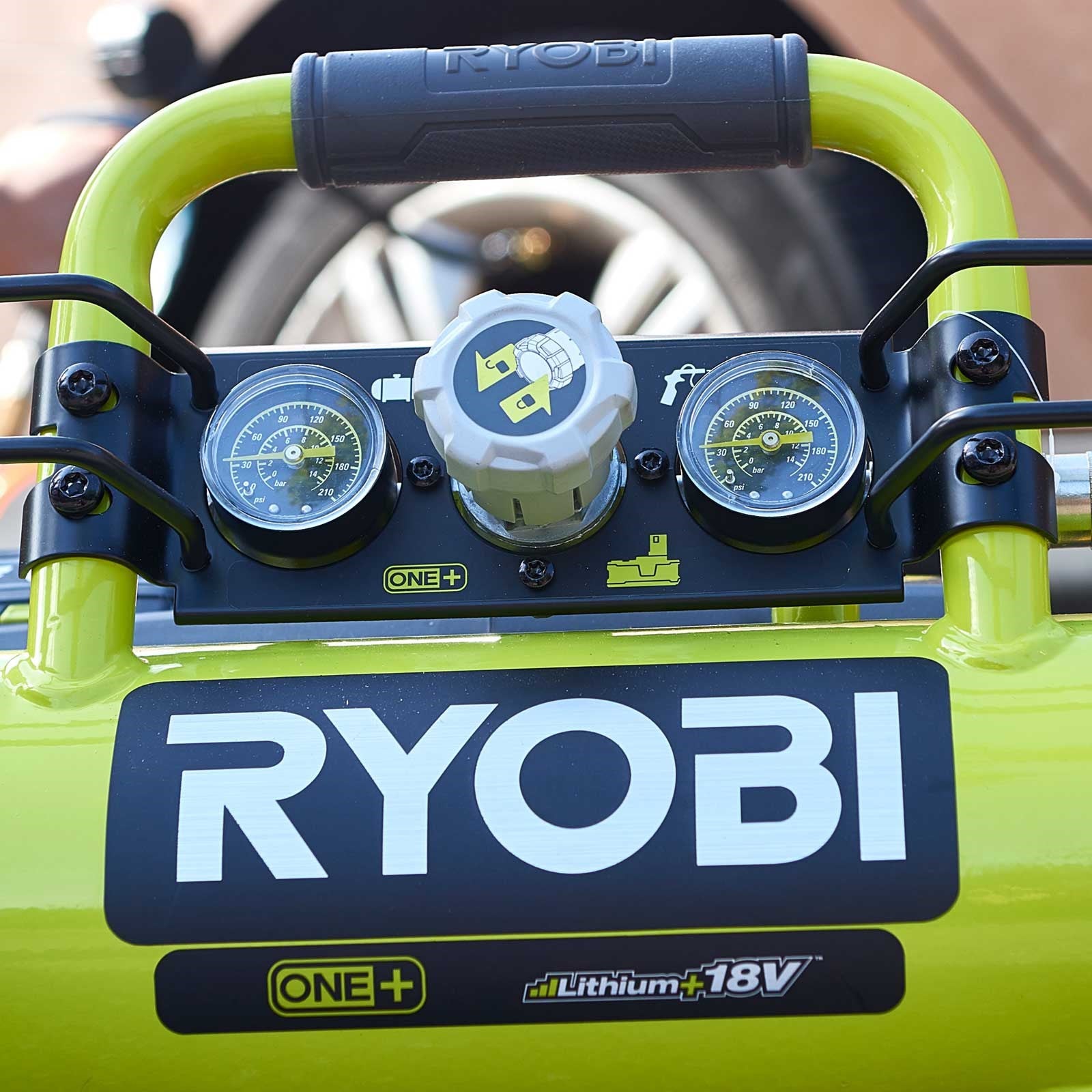 Ryobi R18AC-0 - Compressore aria portatile a batteria 18V ONE+ / solo corpo macchina
