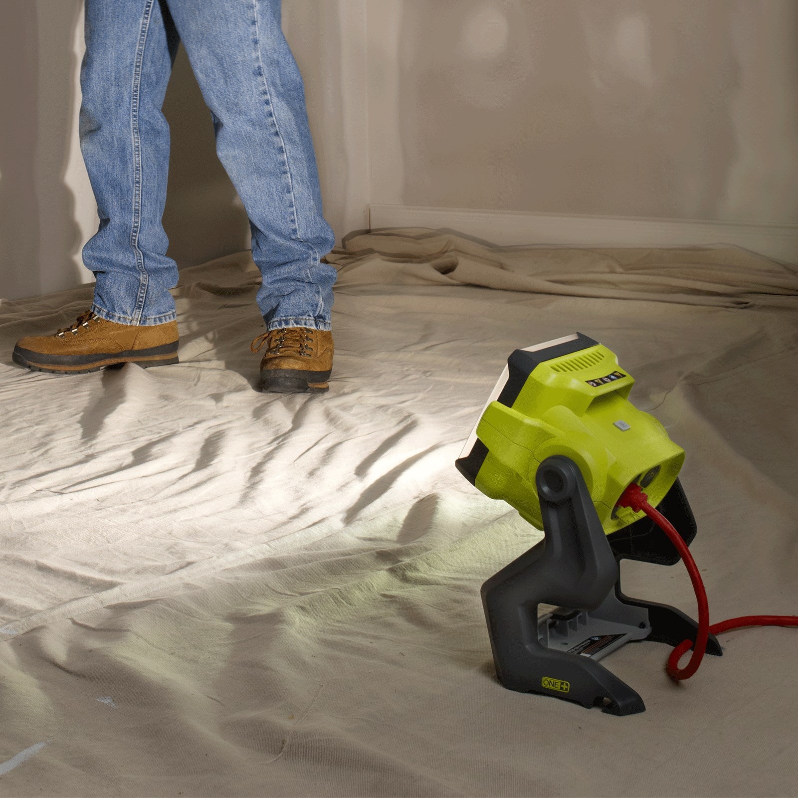 Ryobi R18ALH-0 faro led AC/DC 18V ONE+ / solo corpo macchina