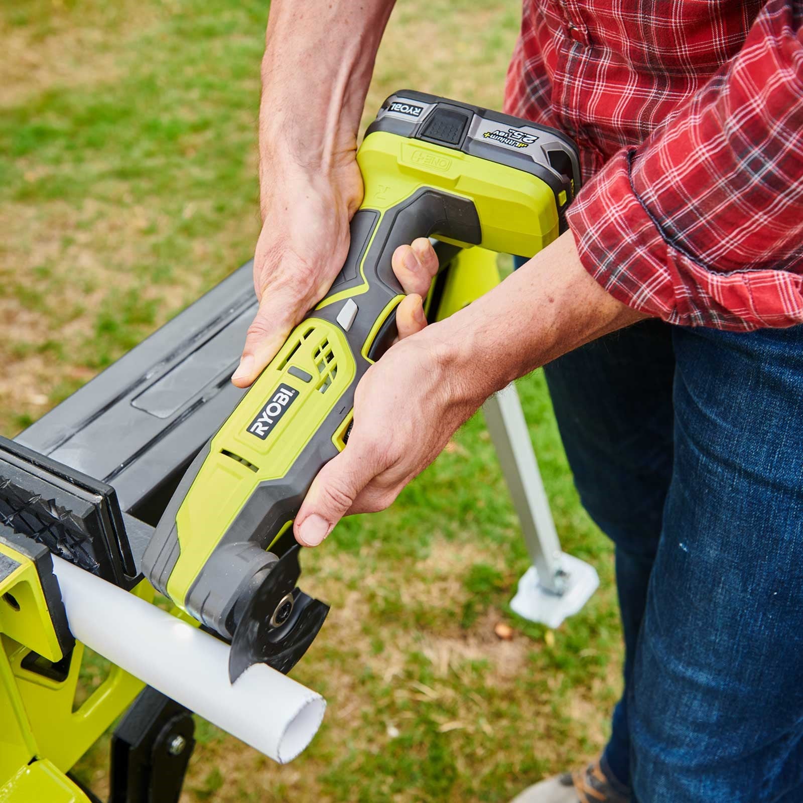 Ryobi R18MT3-0 utensile vibrante a batteria 18V ONE+ / solo corpo macchina