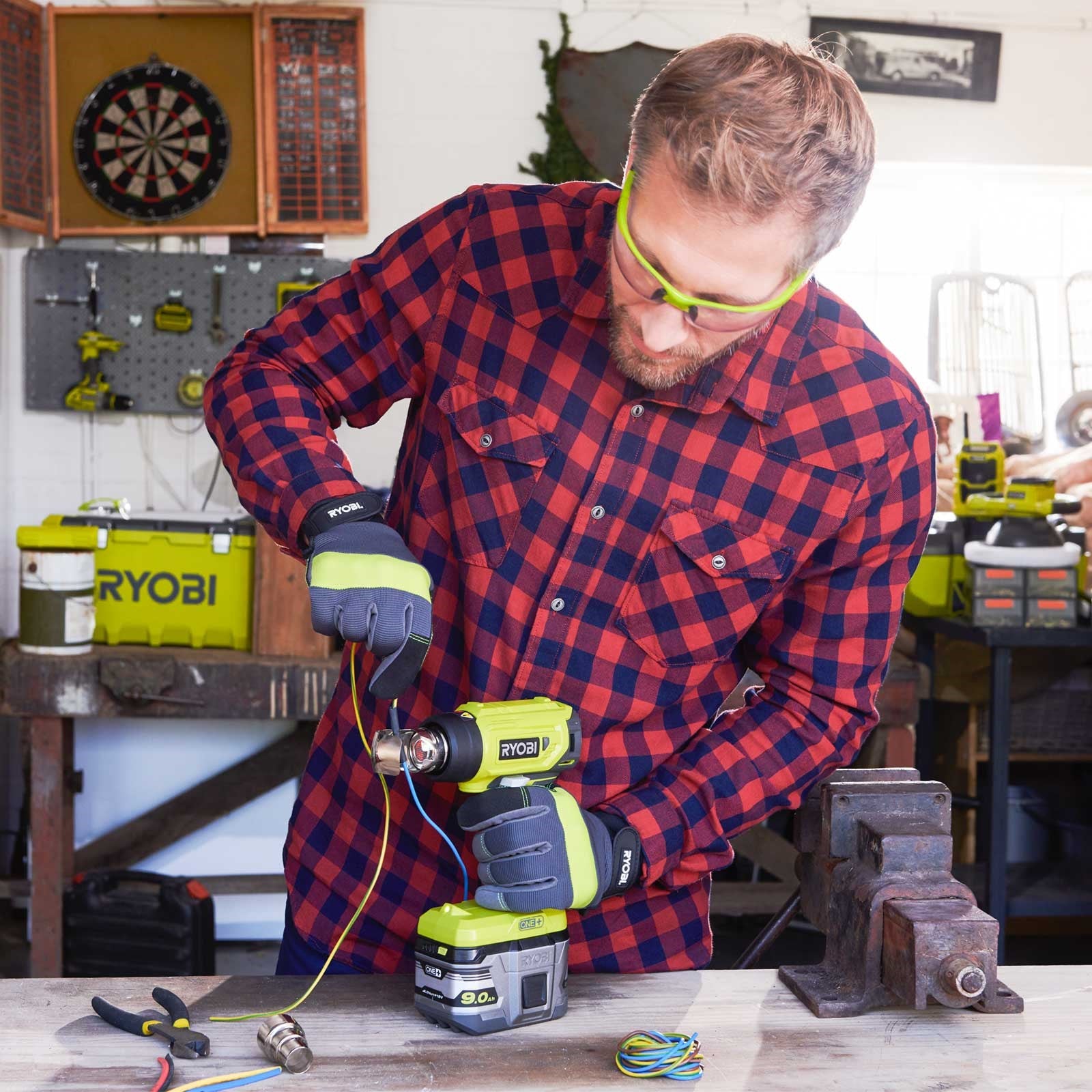 Ryobi R18HG-0 termosoffiatore/pistola termica a batteria 18V ONE+ 