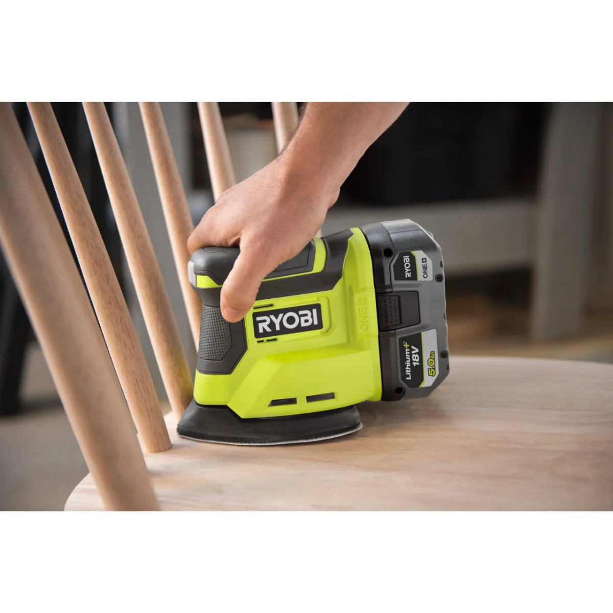 Ryobi RPS18-0 - levigatrice palmare a delta 18V (solo corpo)