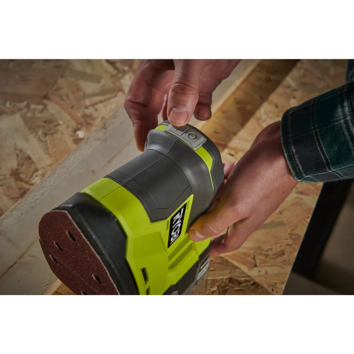 Ryobi RPS18-0 - levigatrice palmare a delta 18V (solo corpo)