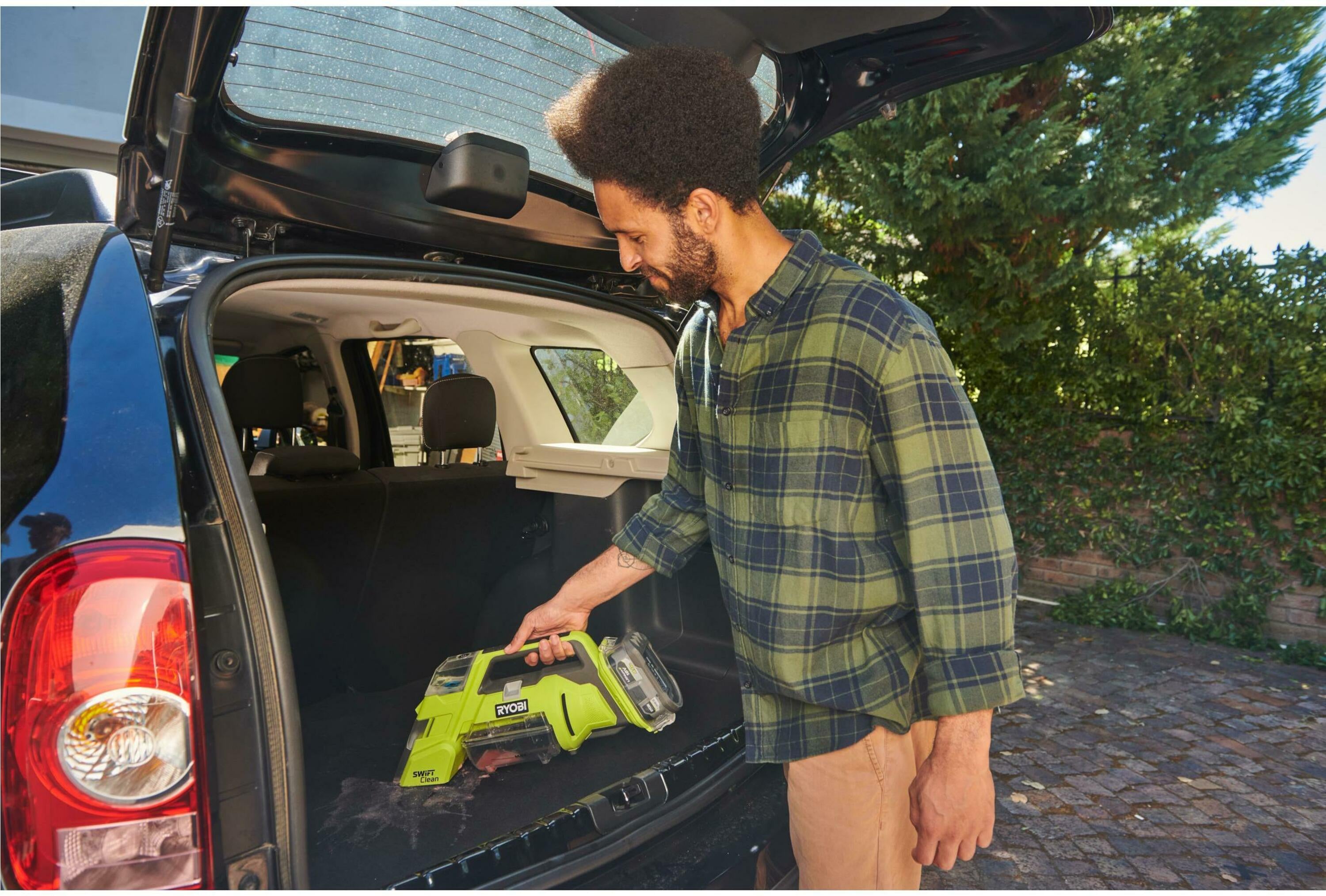Ryobi RDC18-0 - Smacchiatore multisuperficie a batteria 18V - solo corpo 