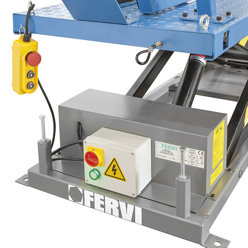 Fervi S027ATV - Sollevatore per moto e quad elettroidraulico