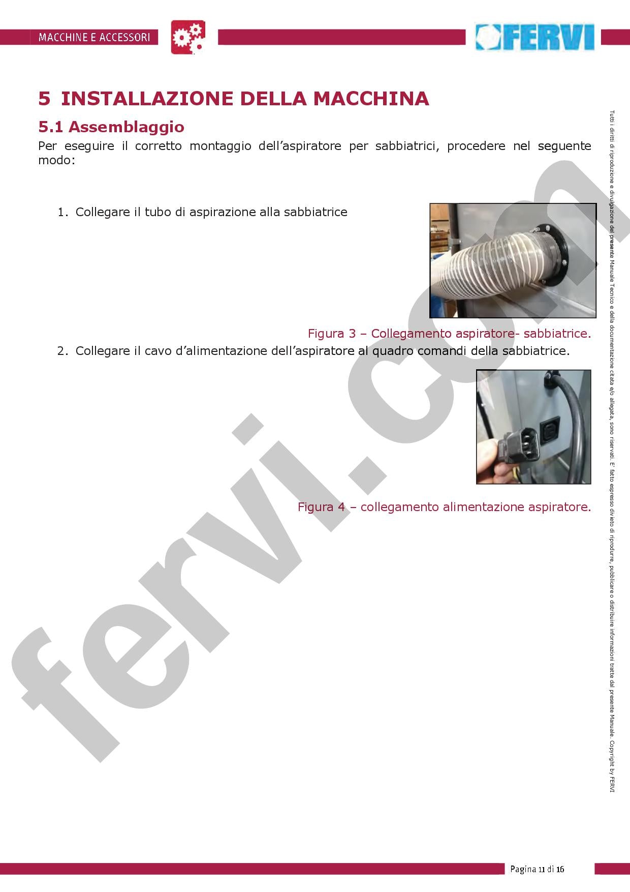 Fervi SA01/C - Ciclone per sabbiatrici