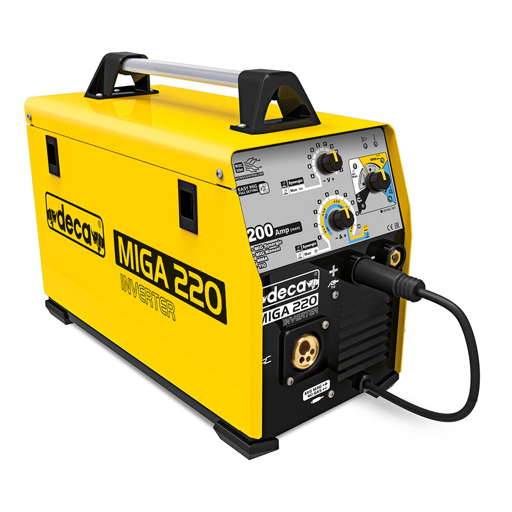 Saldatrice inverter Deca MIGA 220, multifunzione (200 A)