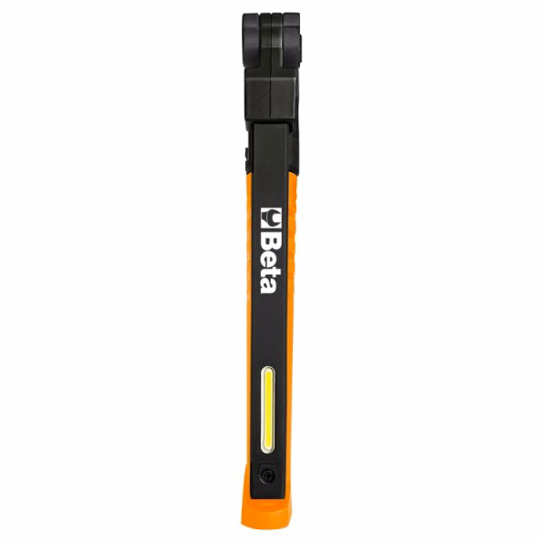 Beta 1838SLIM - Lampada sottile a 3 LED snodata ricaricabile