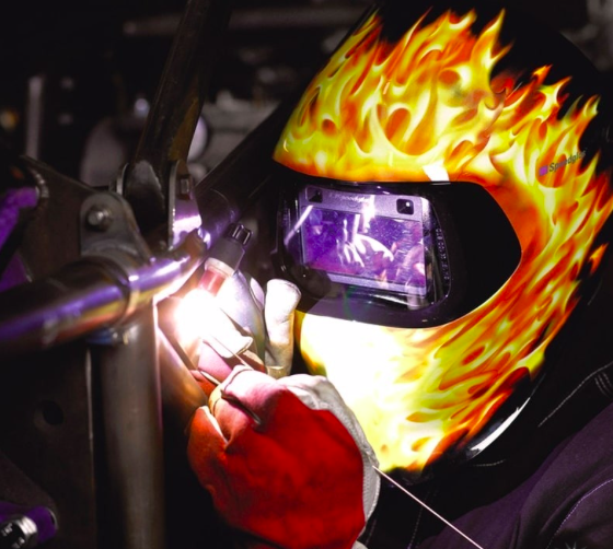 3M Speedglass Blaze 100V - Maschera per saldatura con filtro autoscurante DIN 8-12