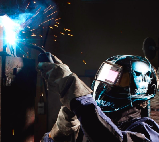 xterminator maschera per saldatura per saldatore professionale utilizzo