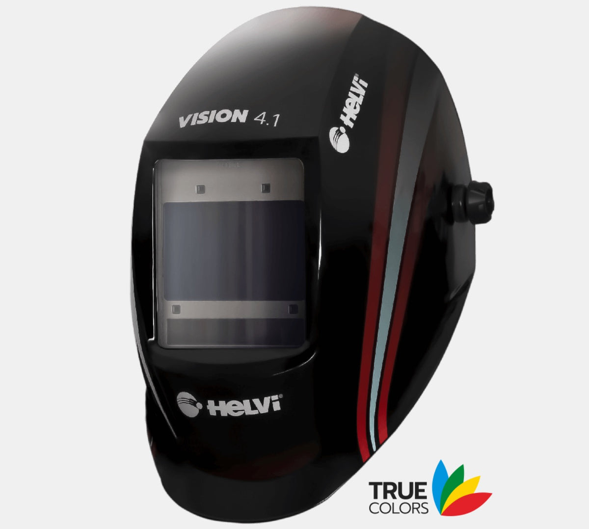 Helvi Vision 4.1 - Casco maschera per saldatura, 4 sensori, visione TRUE COLOR