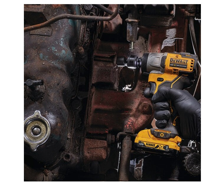 Dewalt DCF902D2-QW - Avvitatore a impulsi a batteria 12V, attacco 3/8"